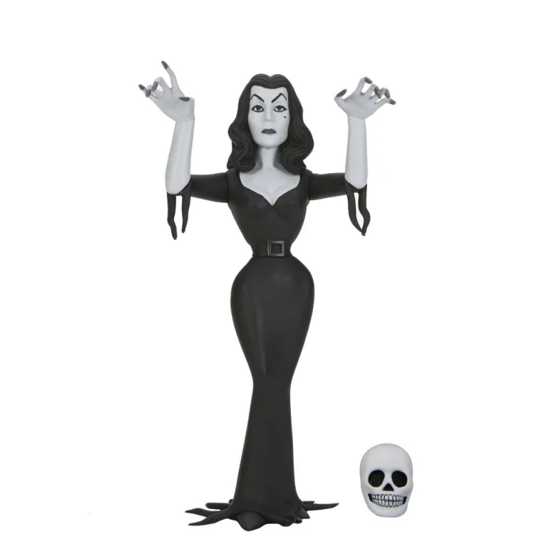 Vampira Toony Terrors Figure Vampira Silver Screen Edition 15 cm Figurine 