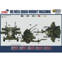 U.S. M55 Quad Mount Machine Guns