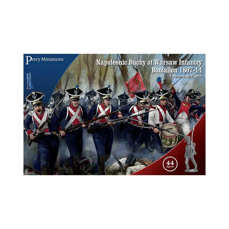 Perry Miniatures - Napoleonisches Infanteriebataillon des Herzogtums Warschau 1807-14 Figuren 