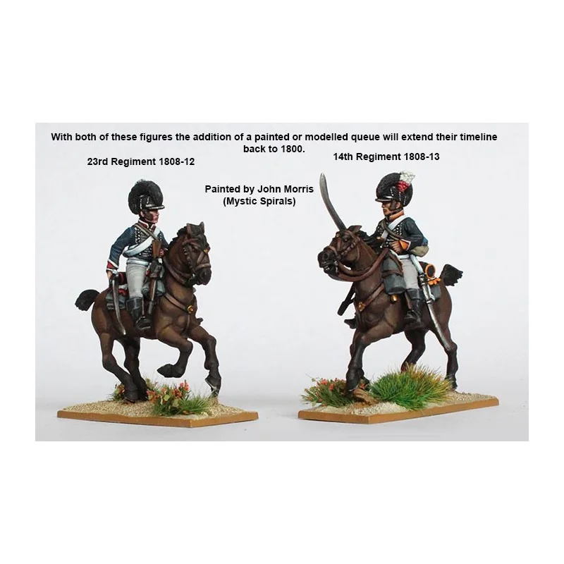 Perry Miniatures – Napoleonische britische leichte Dragoner 1808–1815 Historische Figuren