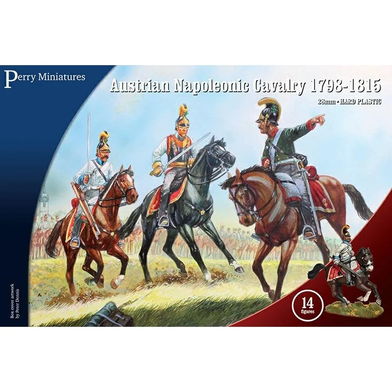 Perry Miniatures – Napoleonische österreichische „deutsche“ Kavallerie (Kürassier, Dragoner, Chevauxleger) 1798-1815 Figuren 