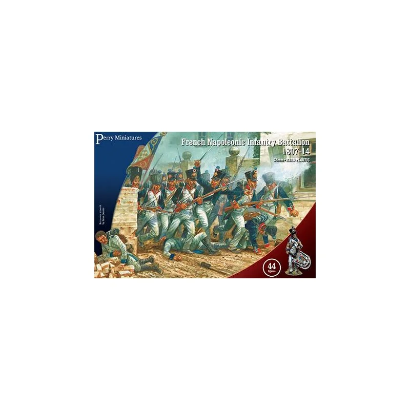 Perry Miniatures - Französisches napoleonisches Infanteriebataillon 1807-14 Figuren 