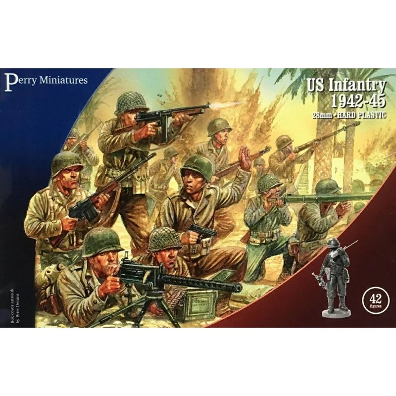 Perry Miniatures - US-Infanterie 1942-45 Figuren 