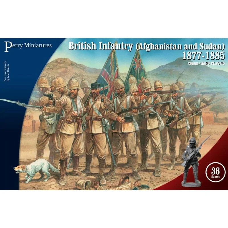 Perry Miniatures – Britische Infanterie in Afghanistan und Sudan 1877–85 Figuren 