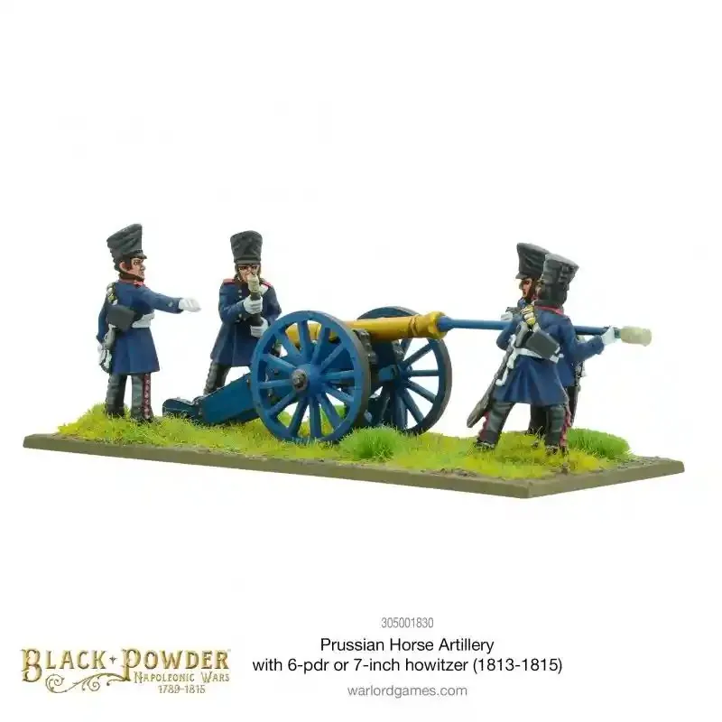 Napoleonic Prussian Horse Artillery with 6-Pdr (1813-1815) Figurenspiel 