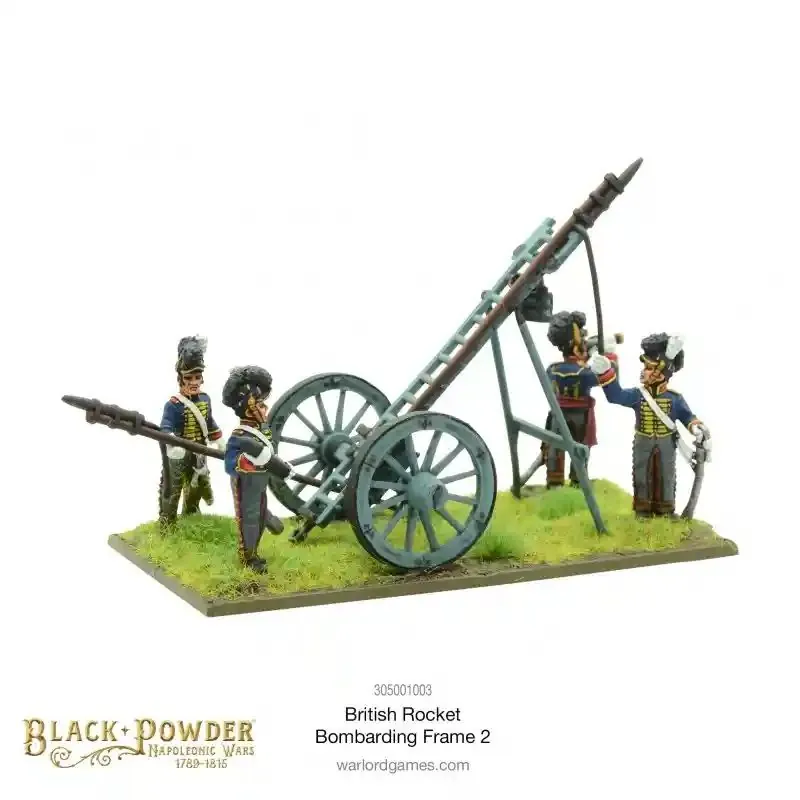 Napoleonic British Rocket Bombarding Frame 2 Figurenspiel 