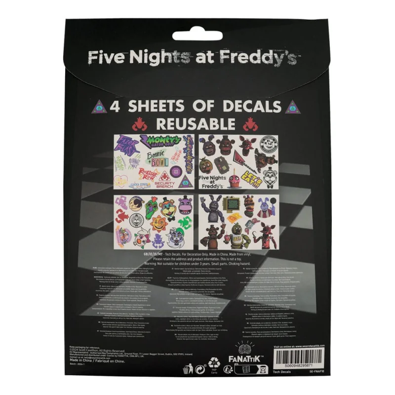 Five Nights at Freddy's tech stickers Patches und Sticker