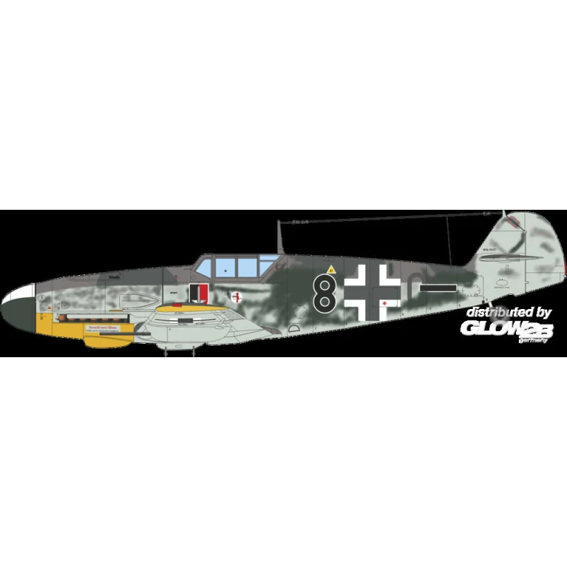 Bf 109G-4 EDUARD-WEEKEND Flugzeugmodell