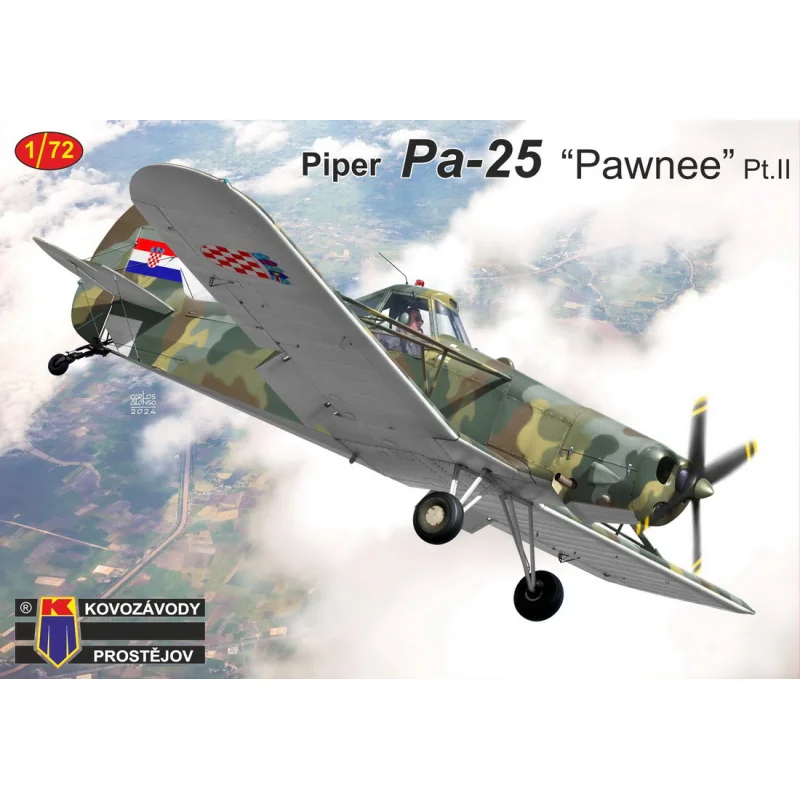 Piper Pa-25 'Pawnee', Pt.2 re-release, new decals Modellbausatz 