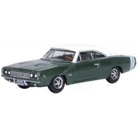 DODGE CHARGER RACING 1968 GREEN/WHITE Miniatur 