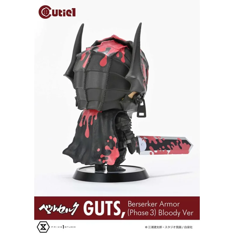 Berserk figure Cutie1 PVC Guts Berserker Armor (Phase 3) Bloody Ver. 12cm