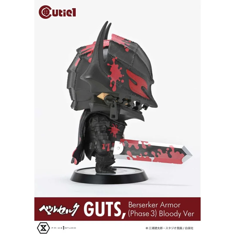 Berserk figure Cutie1 PVC Guts Berserker Armor (Phase 3) Bloody Ver. 12cm