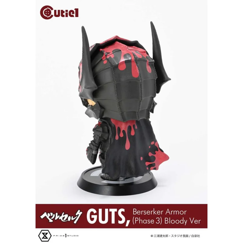 Berserk figure Cutie1 PVC Guts Berserker Armor (Phase 3) Bloody Ver. 12cm