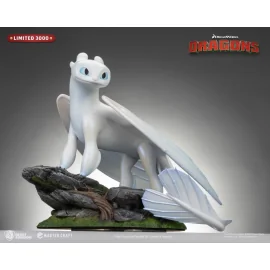 How To Train Your Dragon 3 Light Fury Master Craft 29cm Figurine 