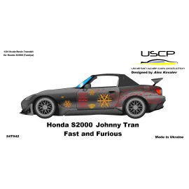 HONDA S2000 BLACK FAST AND FURIOUS JOHNNY TRAN Modellbausatz 