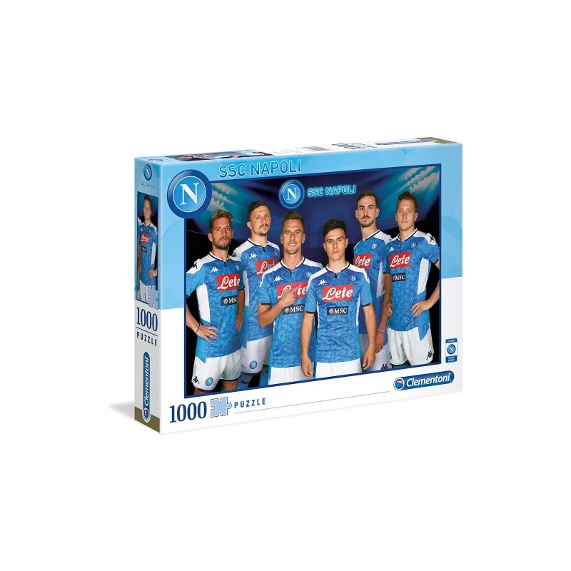 Clementoni - Puzzle 1000 Ssc Napoli 2020 