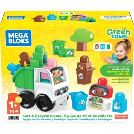 Fisher-Price - Mega Bloks Green Town Sort And Recycle Squad 