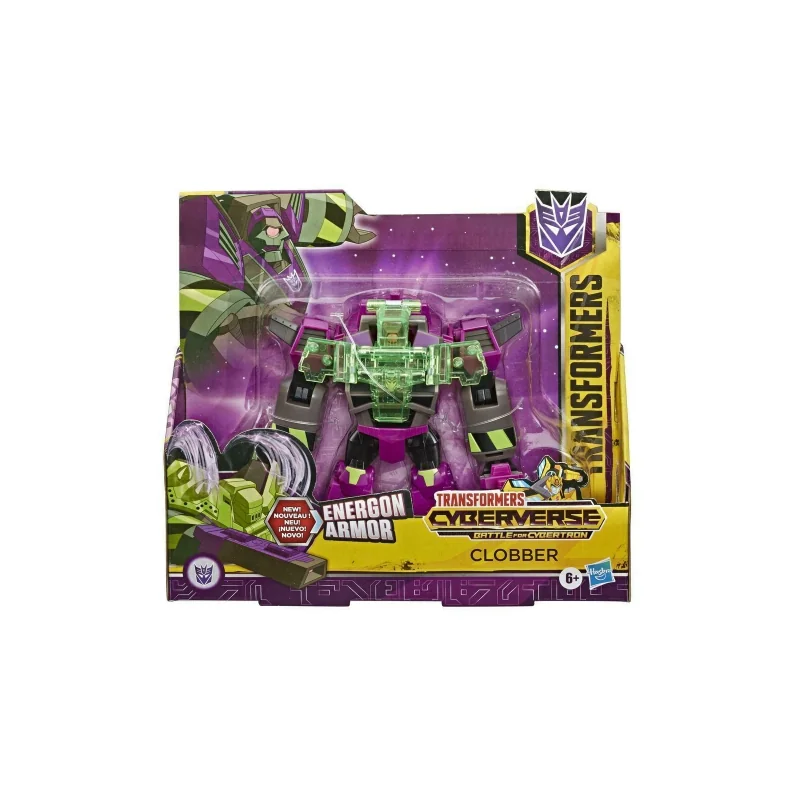 Hasbro - Transformers Cyberverse Ultra Class Energon Armor Clobber / from Assort Figurine 