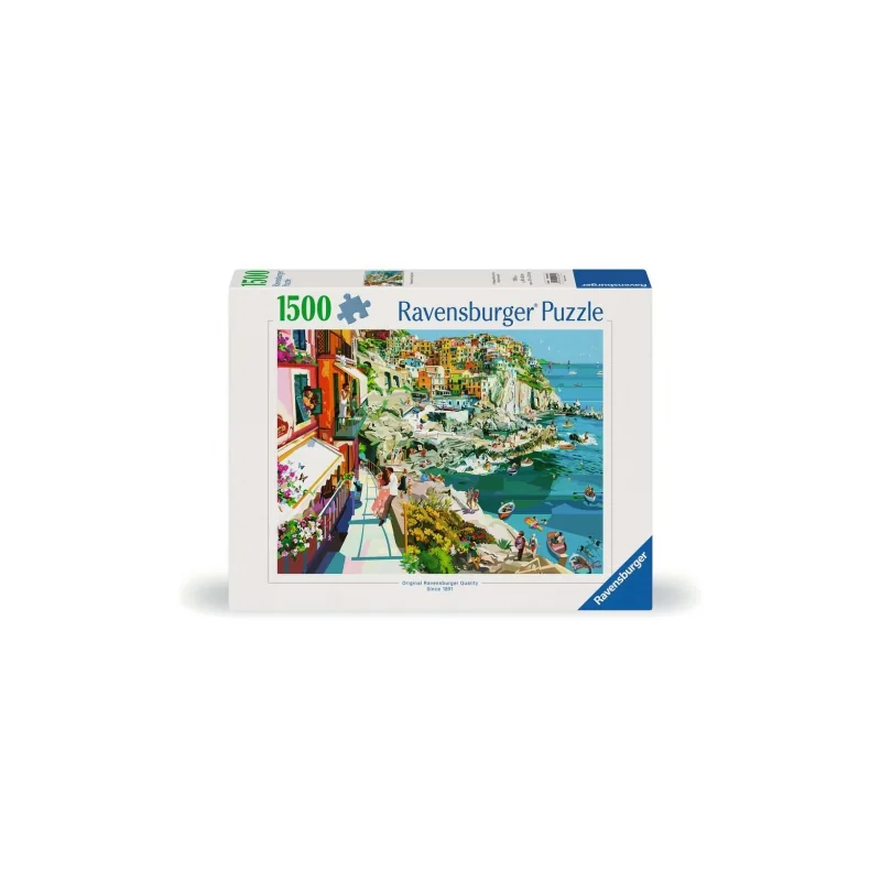 Ravensburger - Puzzle 1500 Romance In Cinque Terre 