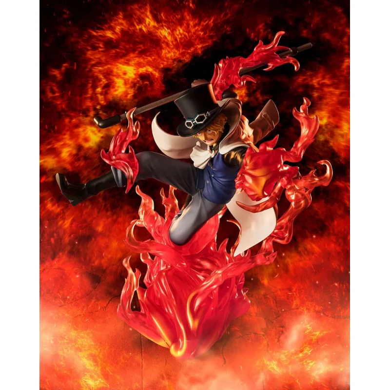 One Piece - Sabo Extra Battle: Fire Fist Rook Check Figuarts Zero 19 cm