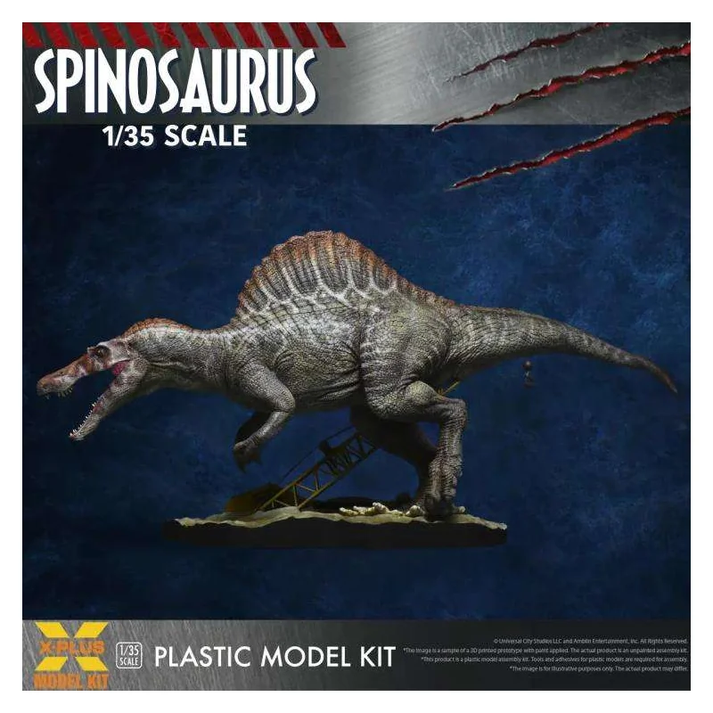 Jurassic Park 3 Spinosaurus Model Kit Re-run Popkultur : Manga-Modelle