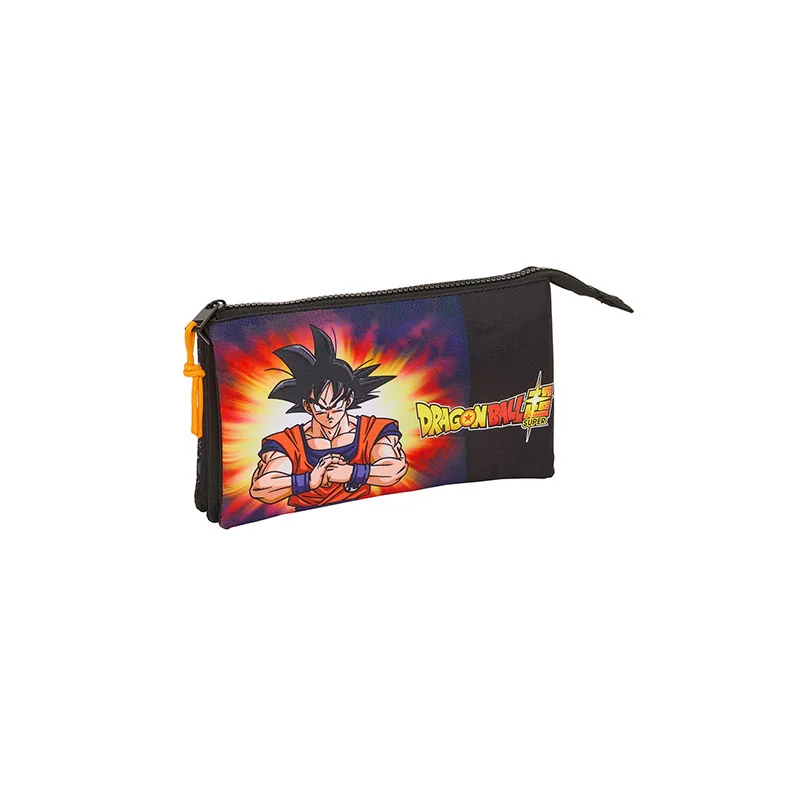 Triple flat pencil case - Goku - Dragon Ball Super 