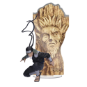 NARUTO SHIPPUDEN - Sarutobi Hiruzen - Panel Spectacle Figure 18cm Figurine 