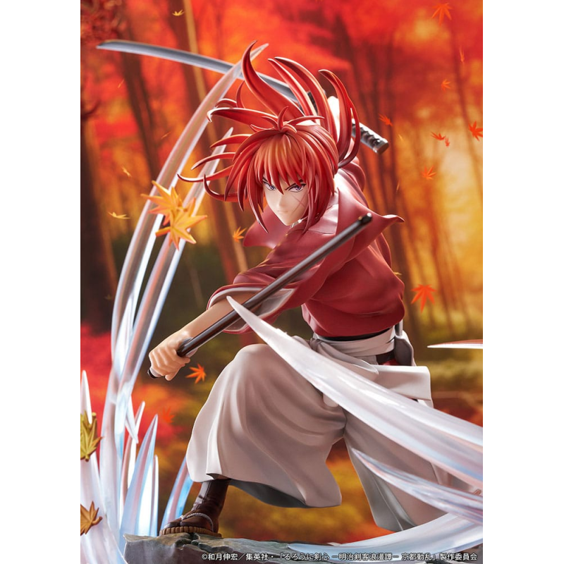 Rurouni Kenshin: Meiji Kenkaku Romantan Kyoto Douran - 1/7 Kenshin Himura Souryusen Ver. 27cm