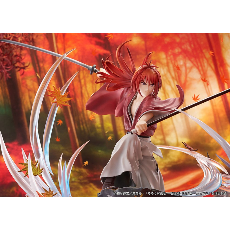 Rurouni Kenshin: Meiji Kenkaku Romantan Kyoto Douran - 1/7 Kenshin Himura Souryusen Ver. 27cm