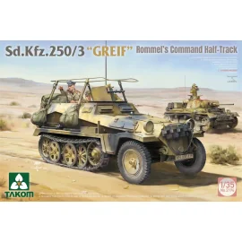 Sd.Kfz.250/3 "GREIF" Rommel's Command Half-Track Modellbausatz 