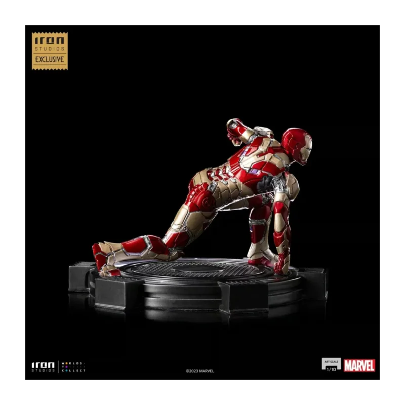 MARVEL - Iron Man Mark XLII - Statue Del. Art Scale 1/10 14cm 2023 CCXP Figuren