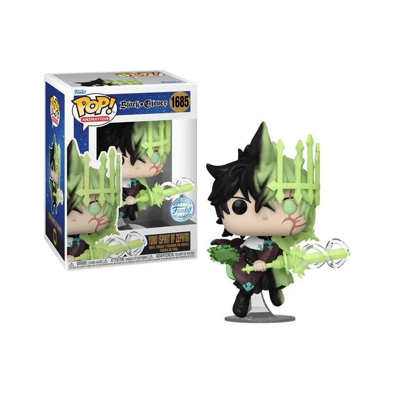 BLACK CLOVER - POP Animation N° 1685 - Yuno (Spirit of Zephyr) Pop Figur 