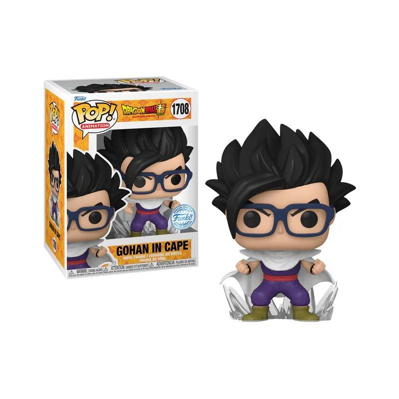 DRAGON BALL SUPER SH -POP Animation N°1708 -Gohan with Cape with Chase Pop Figur 