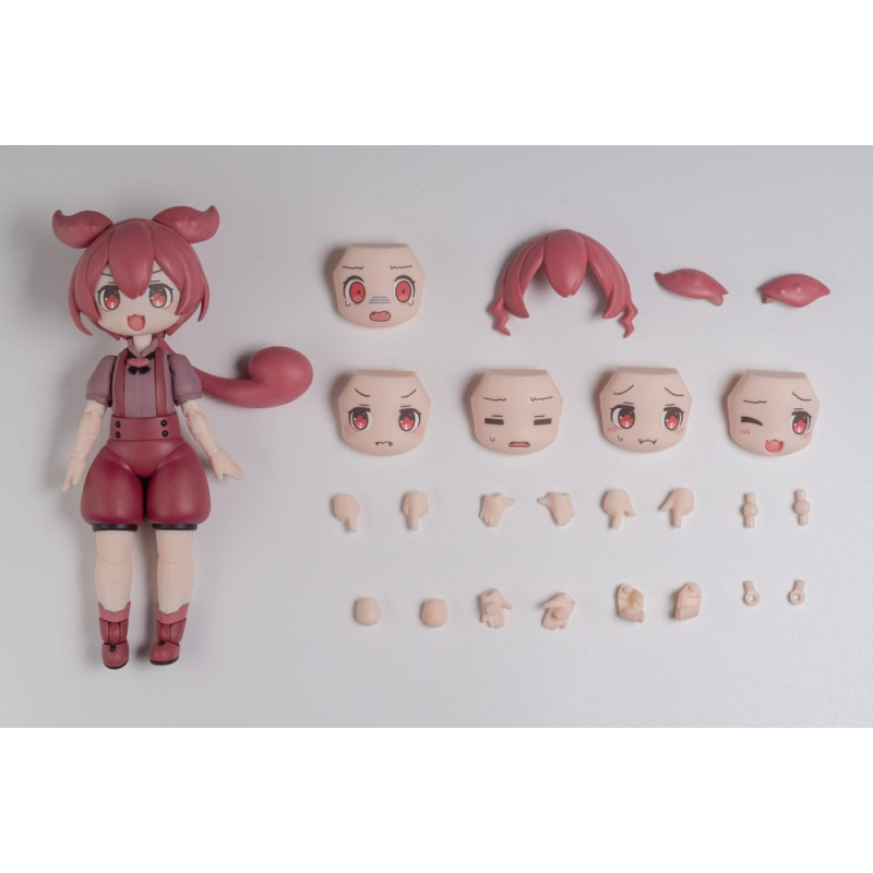 Tohoku Zunko Plastic Model Kit 1/12 Plafia Ankomon Mini Figure Set 10 cm