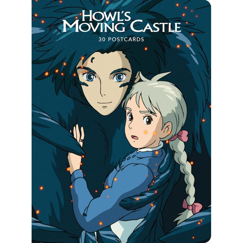 STUDIO GHIBLI - Howl's Moving Castle - Collection of 30 postcards Coffret