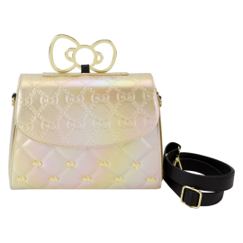 Hello Kitty Lougefly Sac A Main 50Th Anniv Gold 