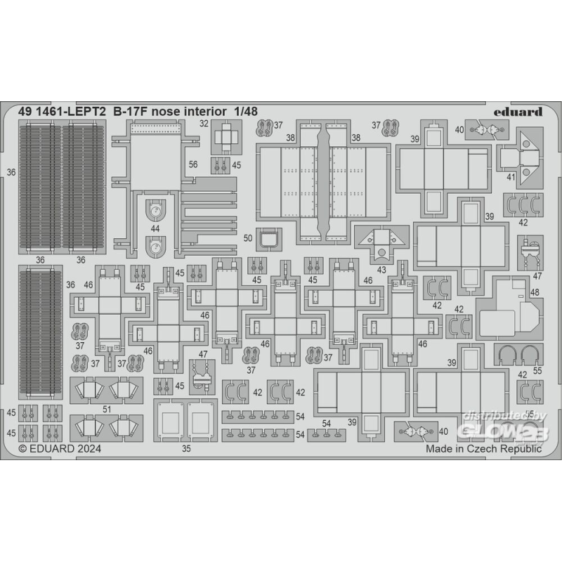 7257427 B-17F alternate nose (frame X) PART I