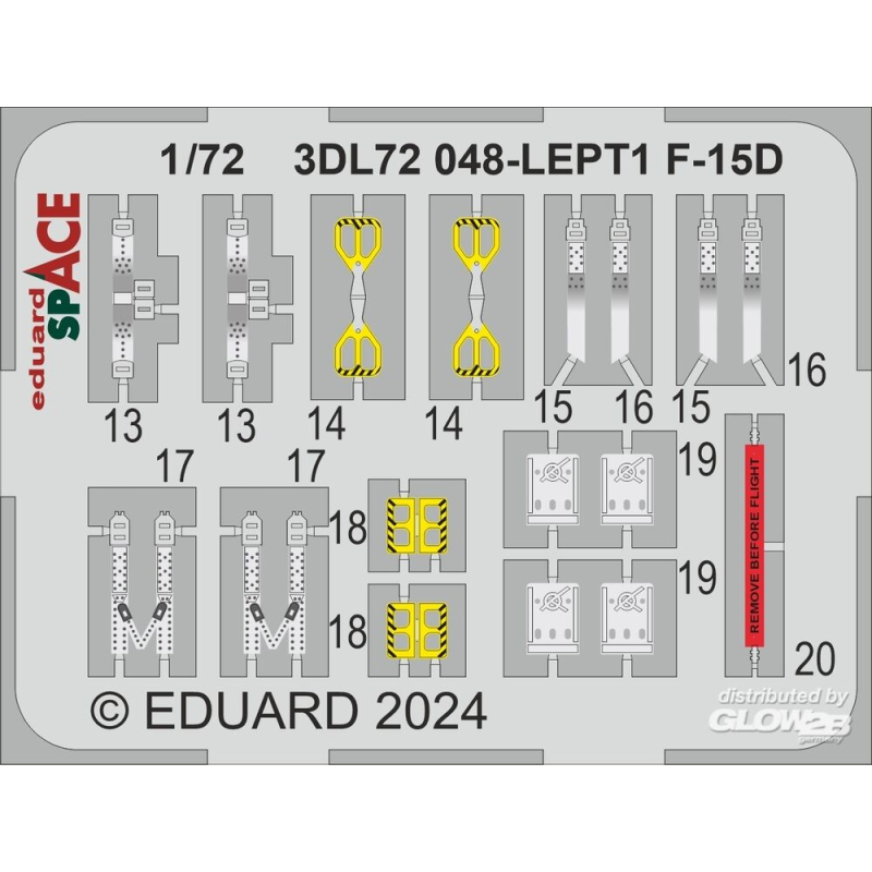 F-15D SPACE Decal für Flugzeug