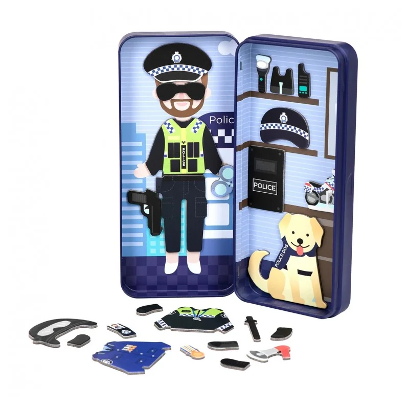 MierEdu - Magnetic Puzzle Box - Police Officer MIEREDU