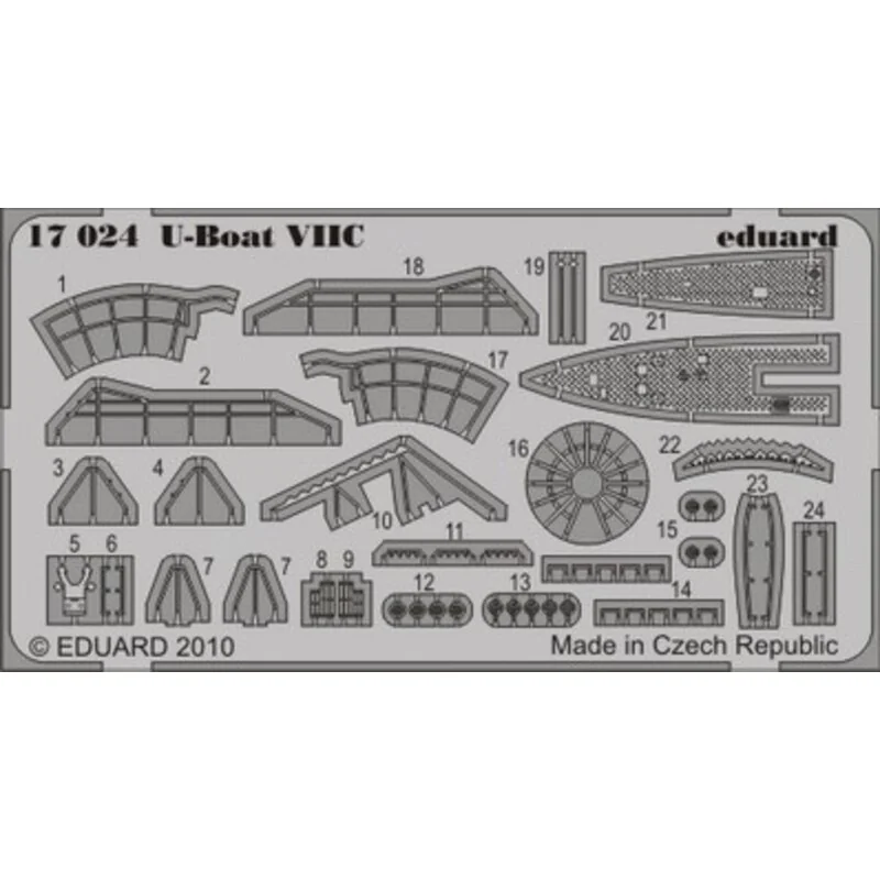 1:350 U-Boot VIIC (für Revell-Modelle)