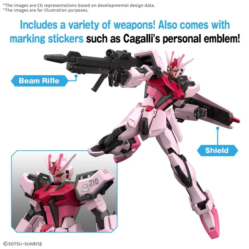 Gundam Gunpla Entry Grade 1/144 Strike Red