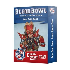 BLOOD BOWL: CHAOS DWARF CARDS Figurenspiel 