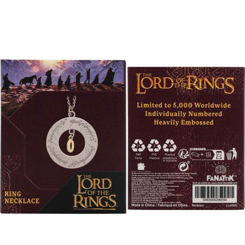 The Lord Of The Rings - One Ring Necklace Anhänger und Halsketten