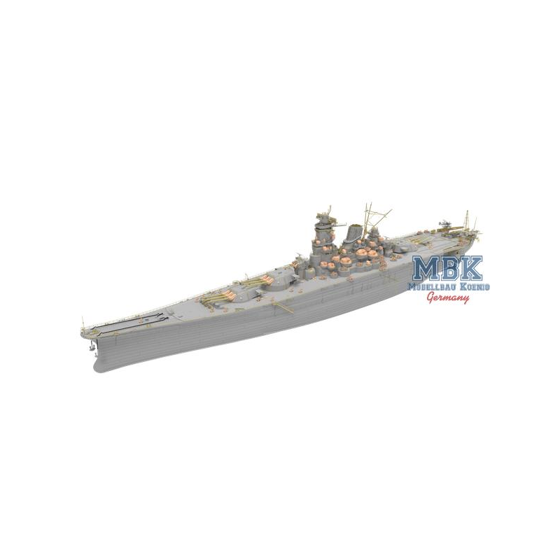 IJN Battleship MUSASHI-Deluxe Kit Schiffsmodell