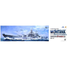 U.S. Navy Battleship BB-67 USS MONTANA Modellbausatz 