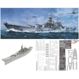 U.S. Navy Battleship BB-67 USS MONTANA-Deluxe Kit Modellbausatz 