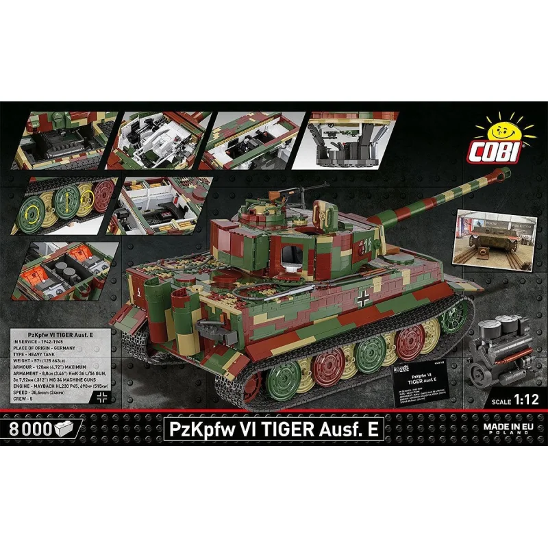 PzKpfw VI Tiger Ausf. E - Executive Edition 2 in 1 scale 1:12