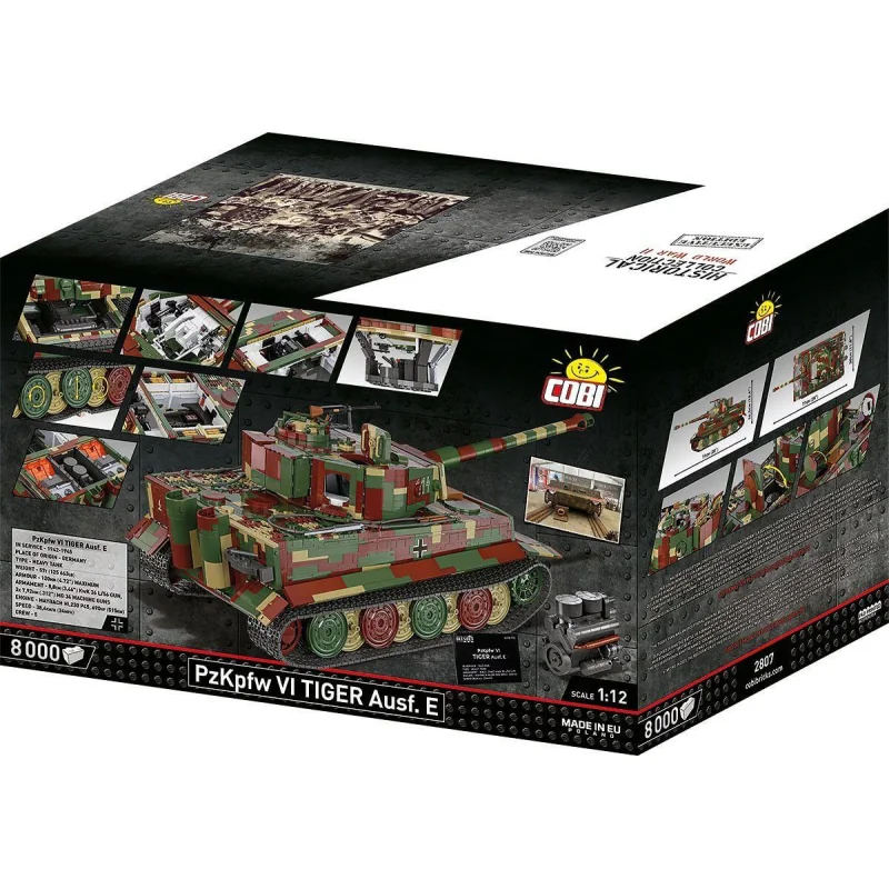 PzKpfw VI Tiger Ausf. E - Executive Edition 2 in 1 scale 1:12 Bauset Spiele