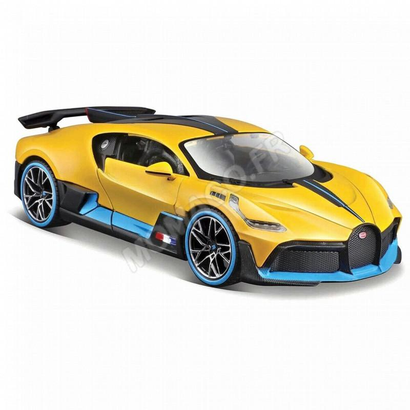 BUGATTI DIVO 2018 YELLOW Miniatur 