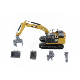 CATERPILLAR 320F HYDRAULIC EXCAVATOR WITH 5 ATTACHMENTS 